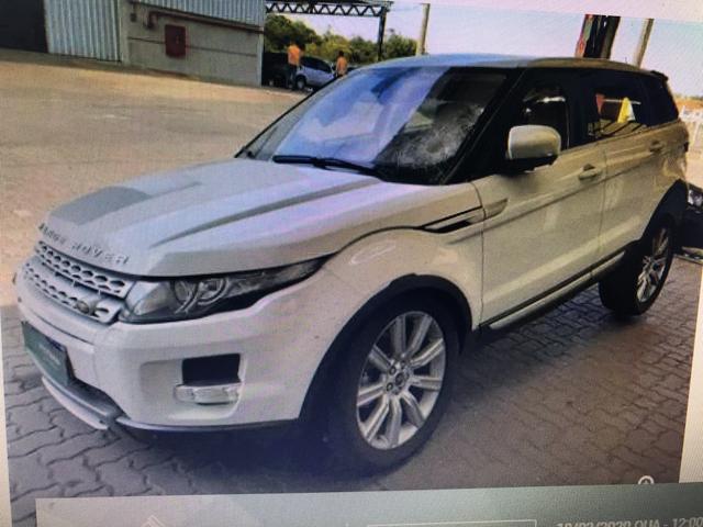 Evoque 2014 vendido em peças