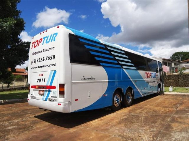 Ônibus Busscar Jum Buss 360 - Volvo B10m 6x2 - Executivo 46 Passageiros - Foto 7