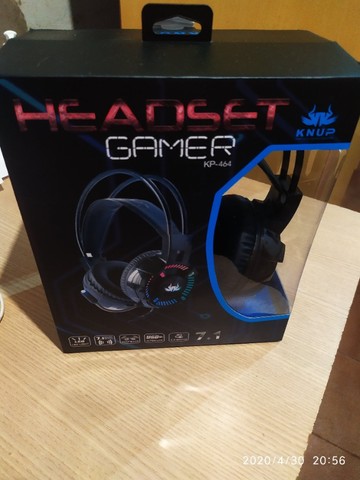 Headset Gamer Led 7.1 Knup kp-464 - Foto 4