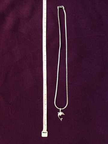 Cordão de Prata feminino.