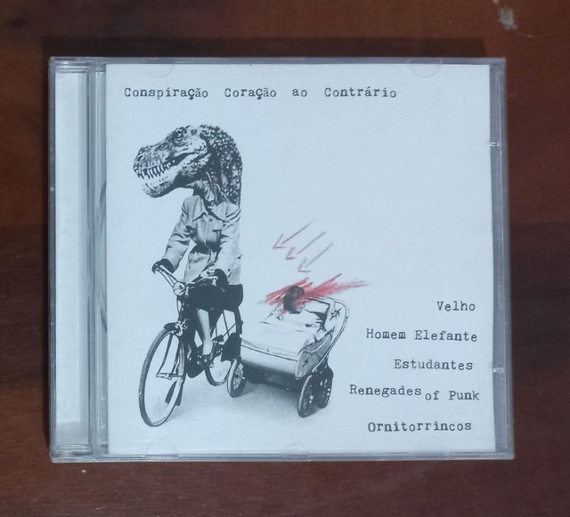 CD split Punk HC Conspiração Coração Ao Contrário 