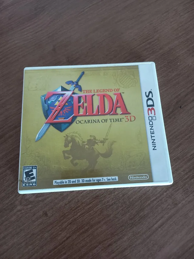 Jogo The Legend Of Zelda Ocarina Of Time 3d 3ds Midia Fisica