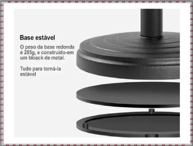 Suporte Tripé Celular Smartphone Mesa Portátil Selfie 360 graus - Foto 3