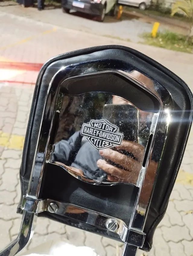 Bolsa Lateral Givi + Sissybar Sissy Bar original Harley Davidson