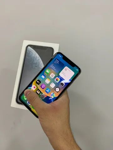 iPhone XR branco sem detalhes com caixa e garantia // pronta entrega  - Foto 4