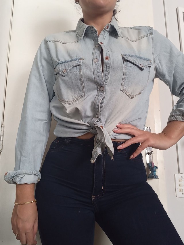 Camisa jeans 44