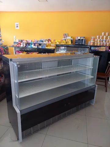 Balcão Refrigerado laticínios lâmpadas de led melhor marca Gelopar promoção distribuidora  - Foto 3