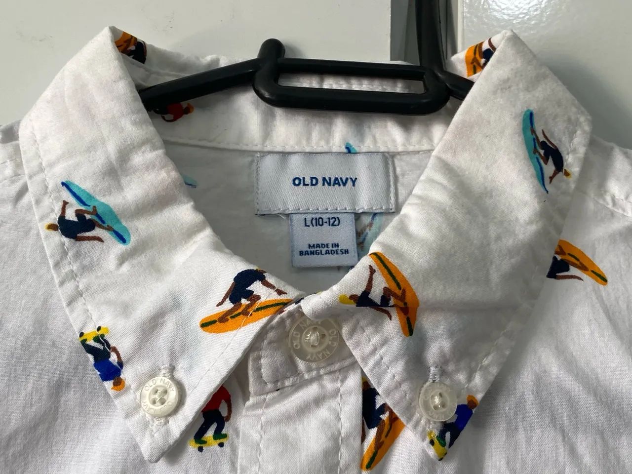 Camisa infantil da Old Navy - **Nova com etiqueta - Foto 4