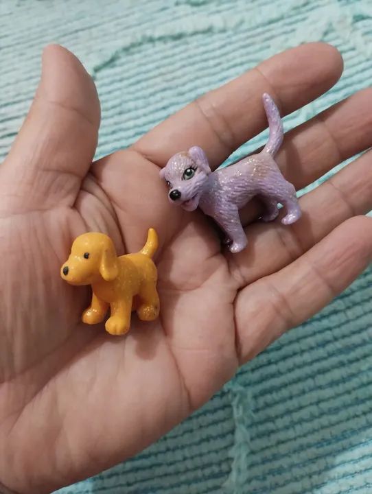 Cachorrinho com glitter Amigos da Polly 