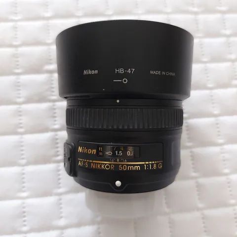 Lente Nikon 50mm F/1.8g AF-S Autofoco