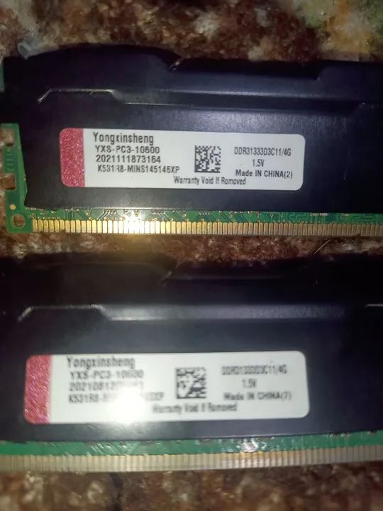 Memória Ram Desktop Color Preto 4gb 1 Yongxinsheng Ddr31600d3c11/4g - Foto 3