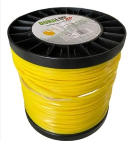 FIO NYLON QUADRADO 3,0MM PARA ROÇADEIRA 250METROS