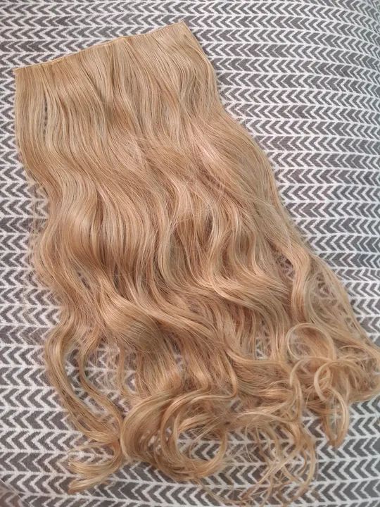 Cabelo loiro bio humano  - Foto 3