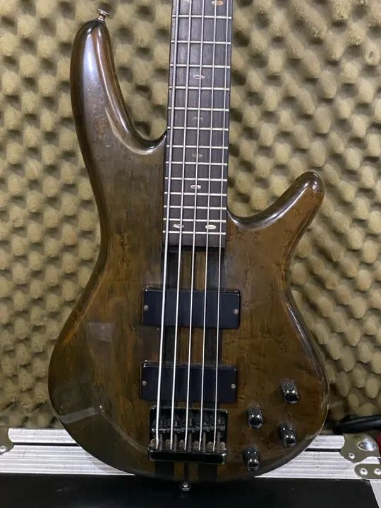 Baixo Ibanez SDGR 5 Cordas Ativo Made In Japan - Foto 5