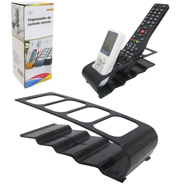 Porta Controle / Organizador De Plastico Para 4 Controles