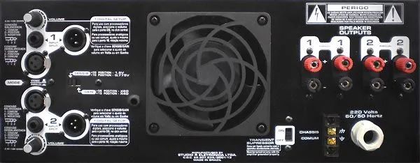 Potencia Amplificador de Áudio STUDIO R  Z1 4x64 Watts - Alto Desempenho - Foto 2