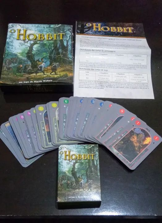 Jogo de cartas (RPG) - O Hobbit