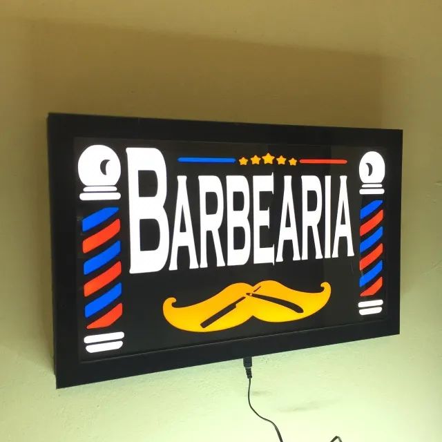 Luminoso Placa Decoração Iluminação de led Letreiro  - Foto 2