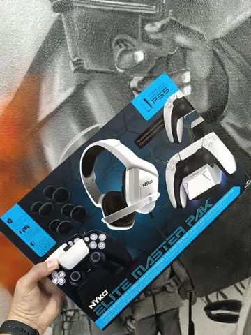 PS5 kit completo Nyko. Excelente qualidade apenas 390,00