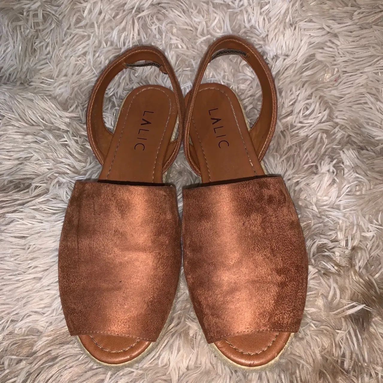 Sandália marrom tamanho 38 - Foto 3