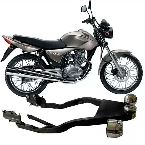 Engate Para Moto Honda Cg Fan Titan 125 150 Mult