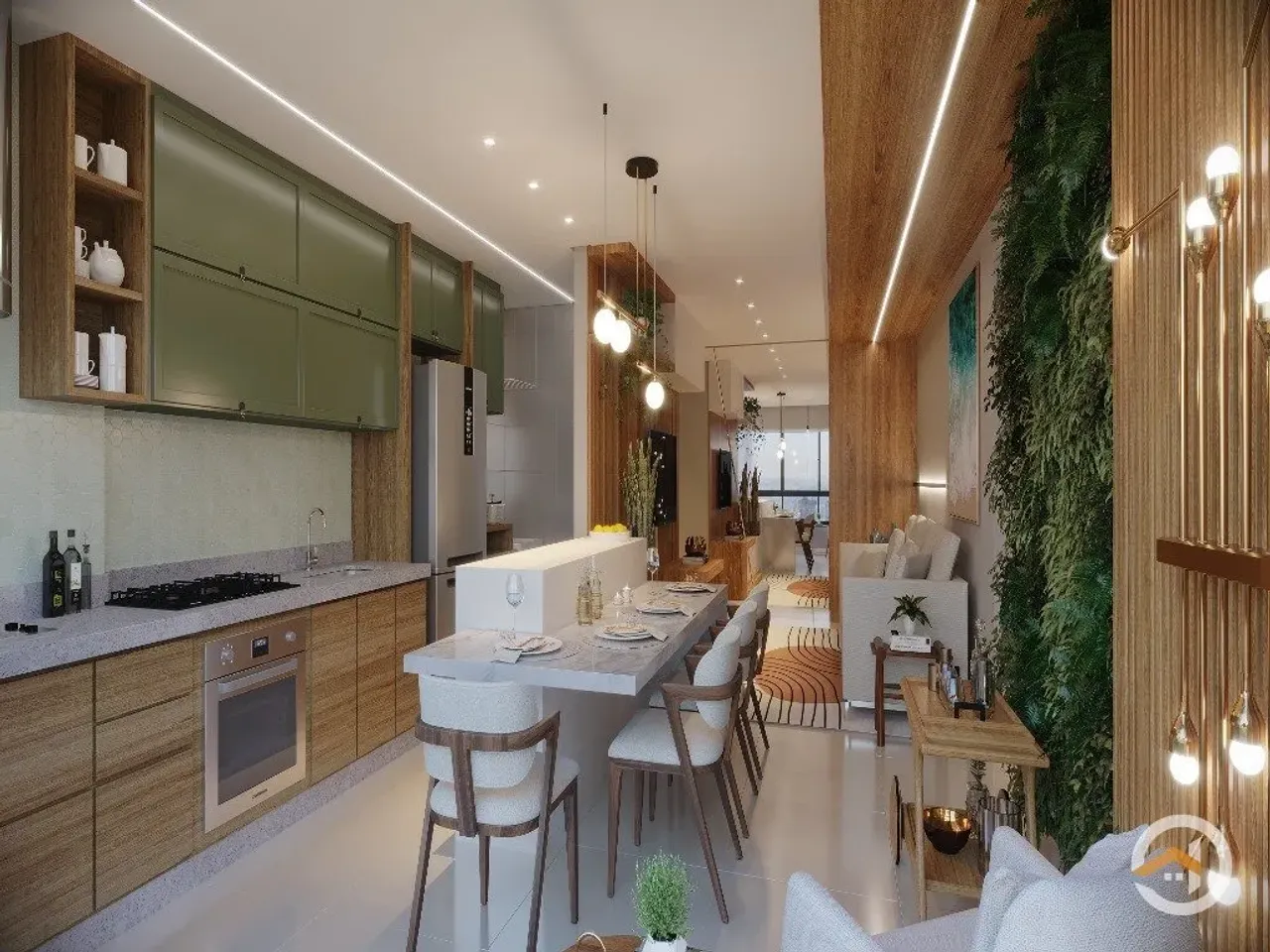Apartamento no Blume Apartments com 3 suítes plenas