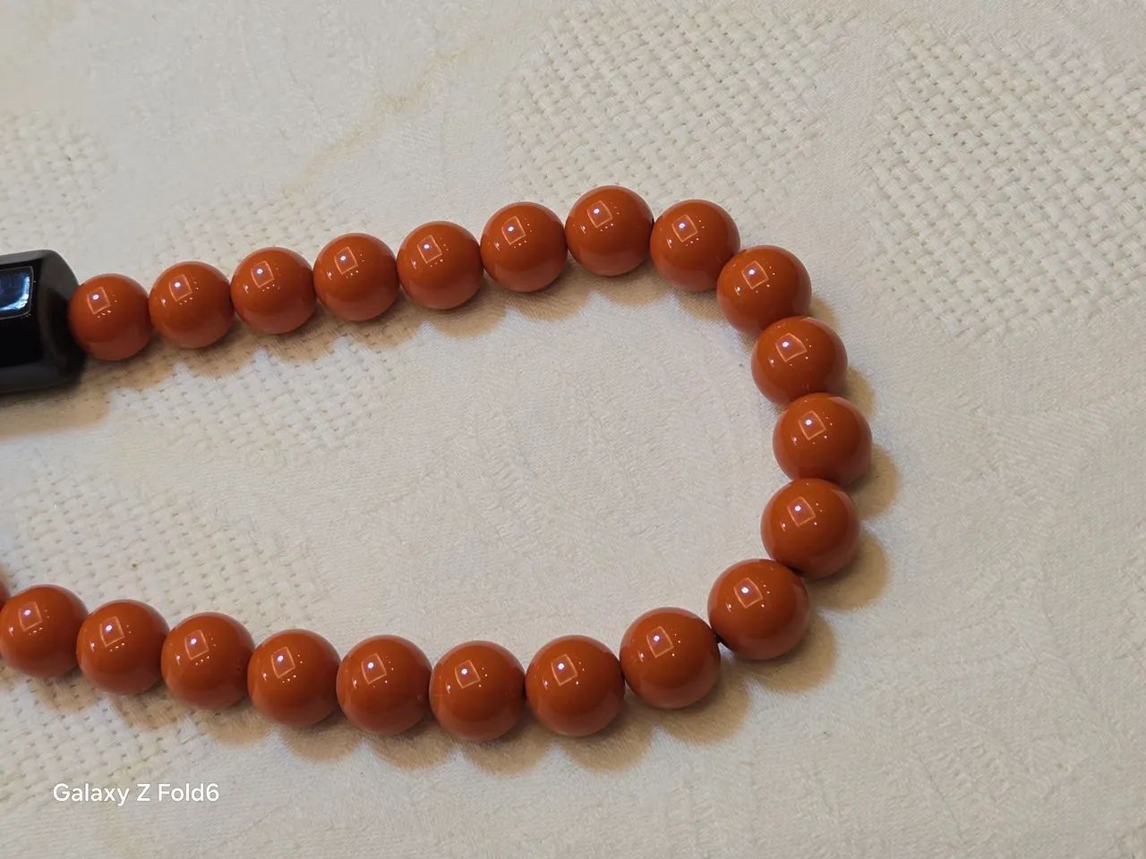 Colar Avilla, da SouQ, cor laranja - Foto 3