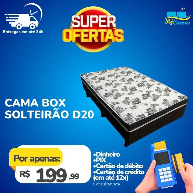 CAMA CASAL OU SOLTEIRAO - Foto 2