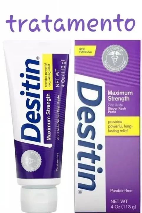 Pomada Desitin Roxa para Tratamento de Assaduras  - Foto 4