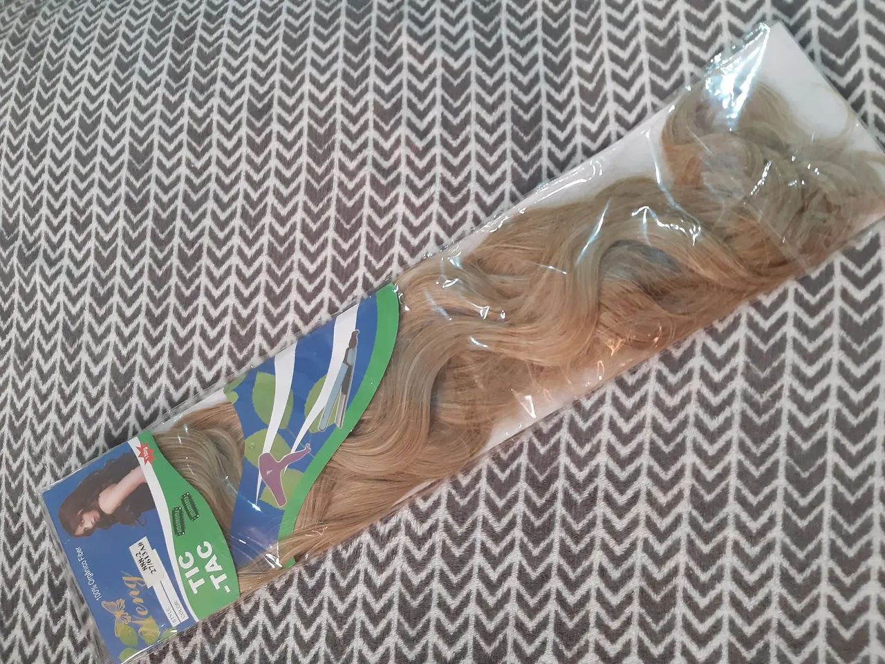 Cabelo loiro bio humano 