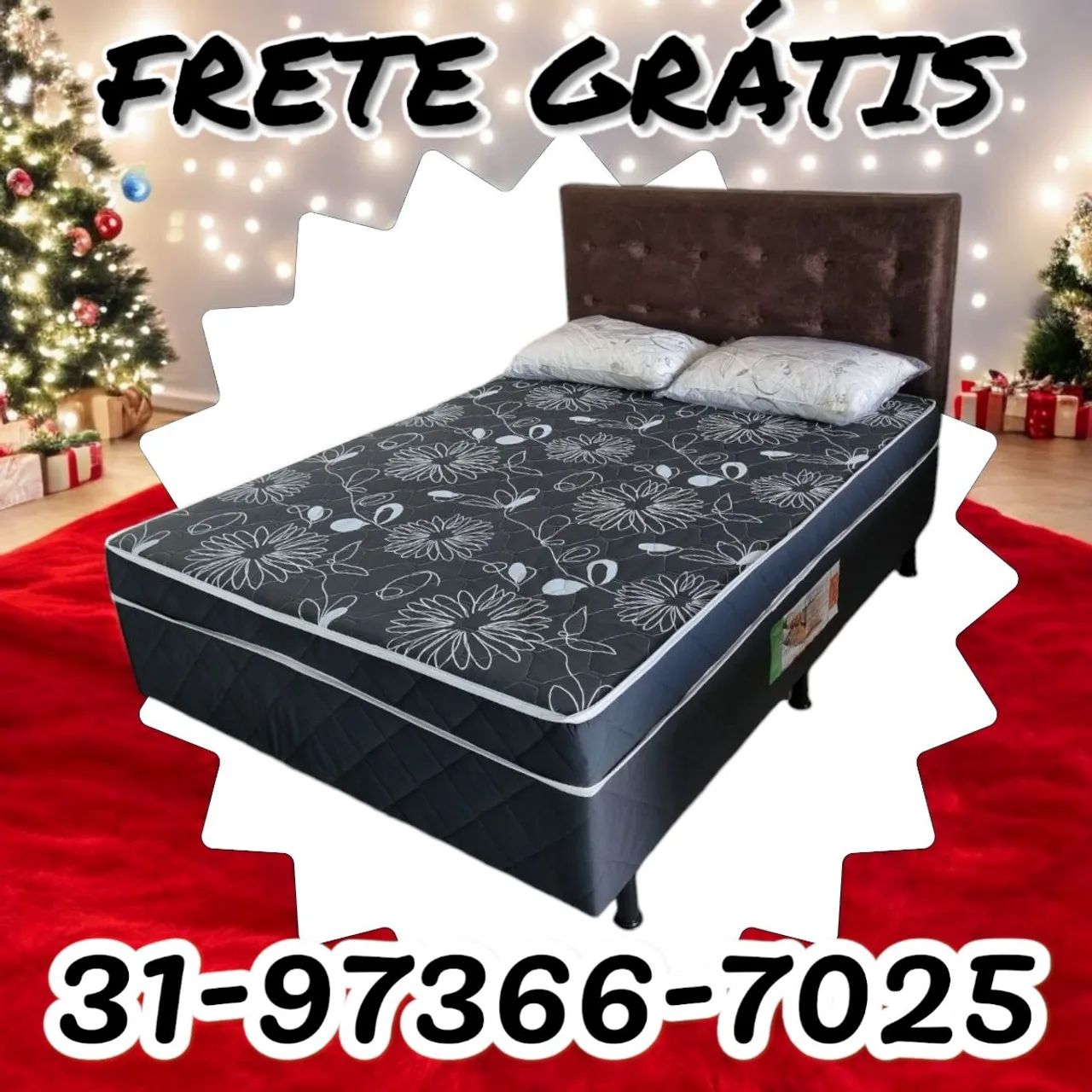 CAMA BOX CASAL NOVAS / IMPERDÍVEL / SUPER OFERTA 