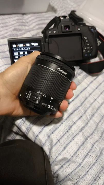 Câmera canon t6i - Foto 3