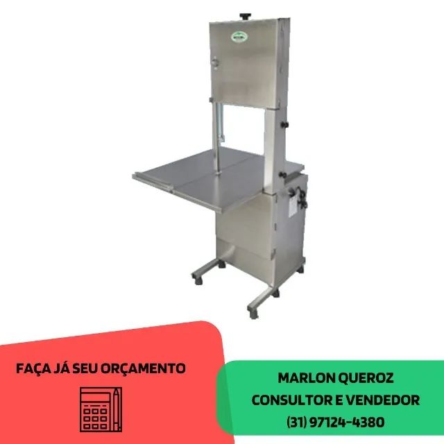 Serra Fita Eccel 220v com Pé Inox