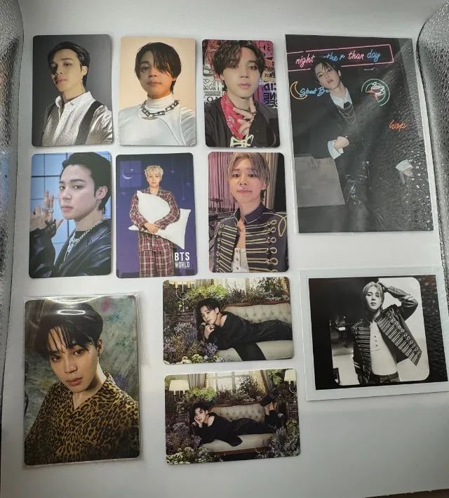 LEIA A DESCRIÇÃO Photocard BTS Oficial Jimin K-Pop Face Muse Wings Hyyh MOTS Love Yourself - Foto 5