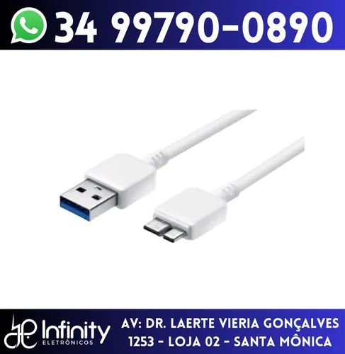 Cabo para Hd Externo Usb 3.0