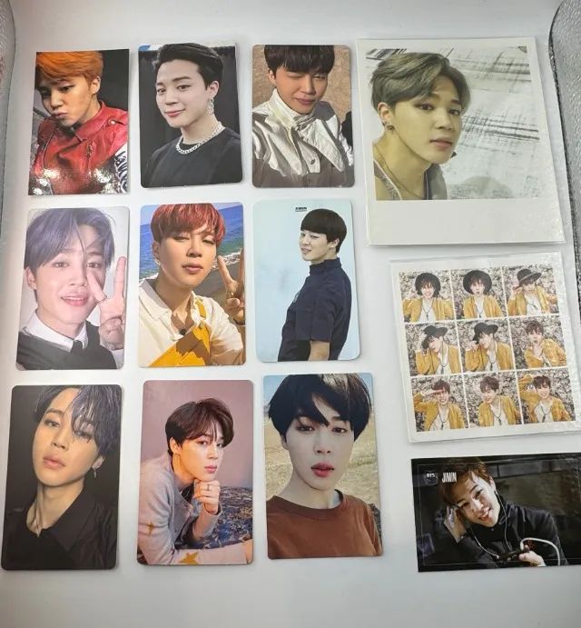 LEIA A DESCRIÇÃO Photocard BTS Oficial Jimin K-Pop Face Muse Wings Hyyh MOTS Love Yourself - Foto 2