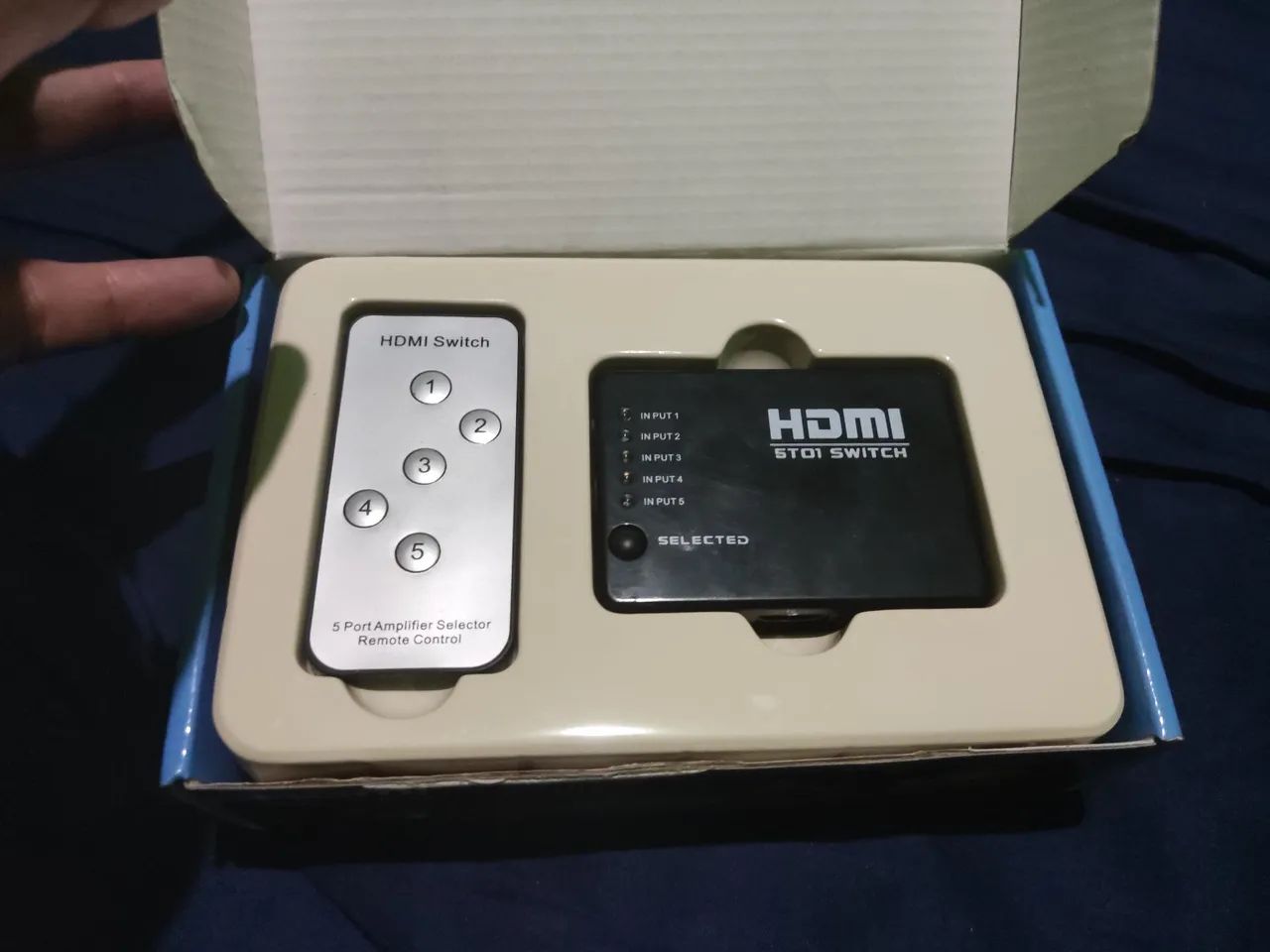 Switch HDMI 5x1 1080p Full HD - Foto 2