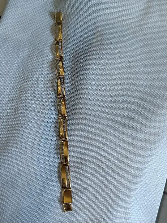 Bracelete Masculino Ouro 18k - Foto 3