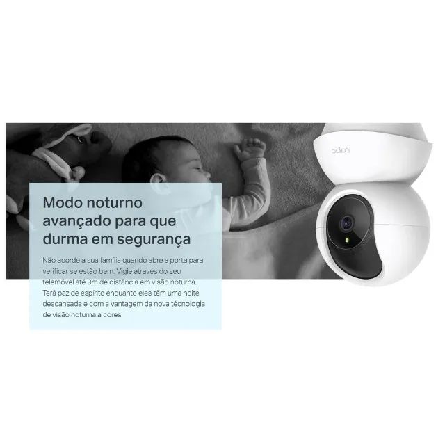 Câmera Ip Wi-fi Tapo C210 3mp Full Hd Tp-link Monitoramento 360° - Foto 3