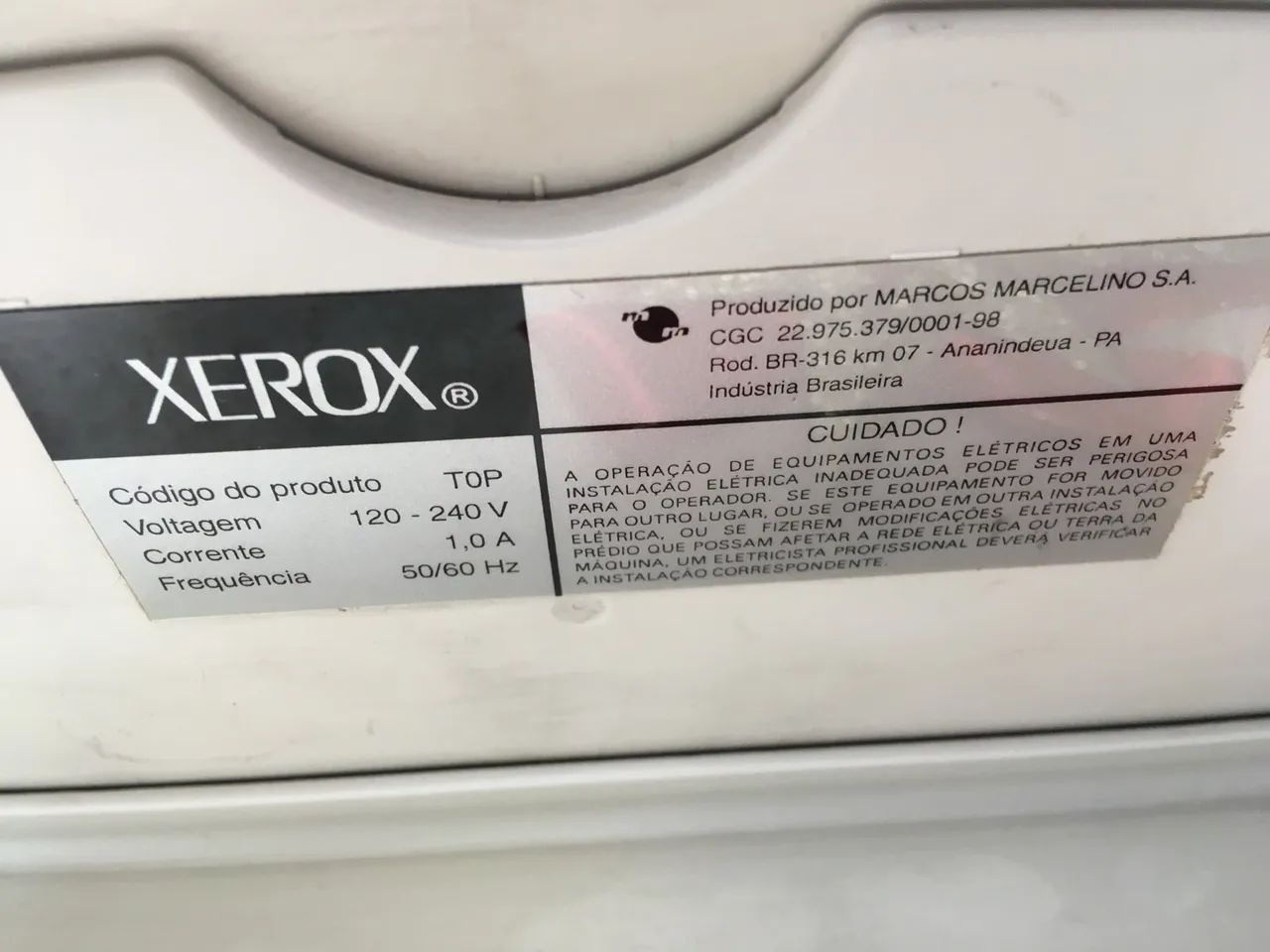 Telefone Xerox WorkCentre 365c com Defeito - Foto 3
