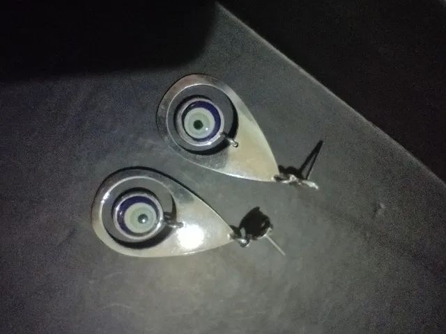 Brinco prata Olho grego jóia prata 925