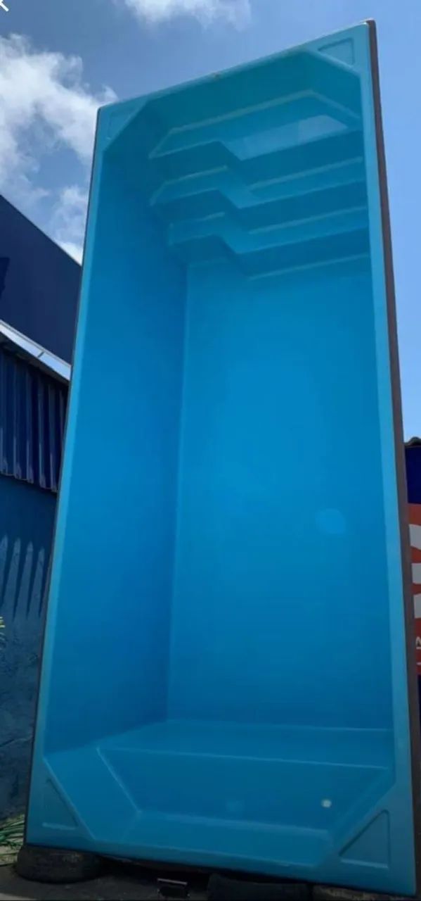 Piscina de fibra para seu lazer