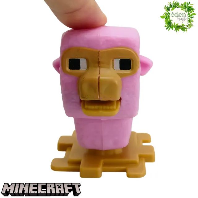 Boneco Ovelha Rosa Minecraft Mc (cód 736) - Foto 6
