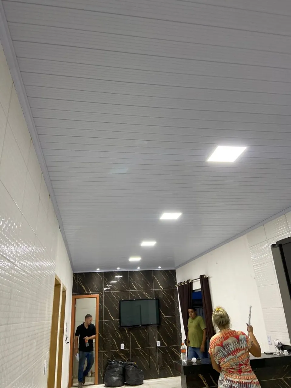 Forro PVC instalado