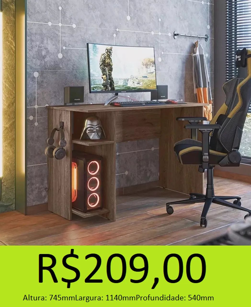 Escrivaninha - parcelamos sem juros  - Foto 3