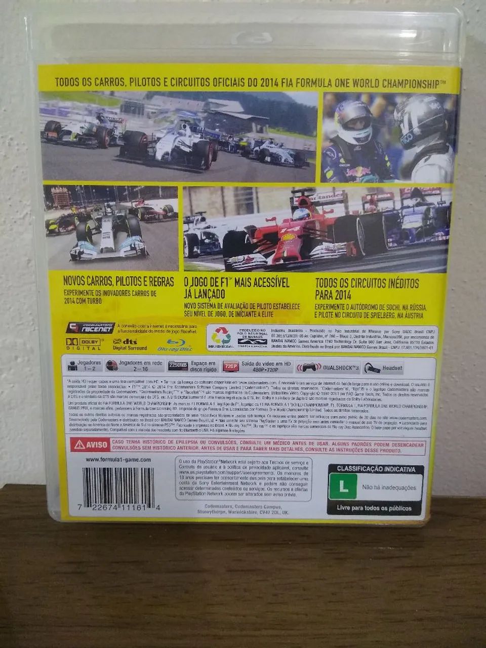 JOGO F1 2014 PARA CONSOLE PS3  - Foto 2
