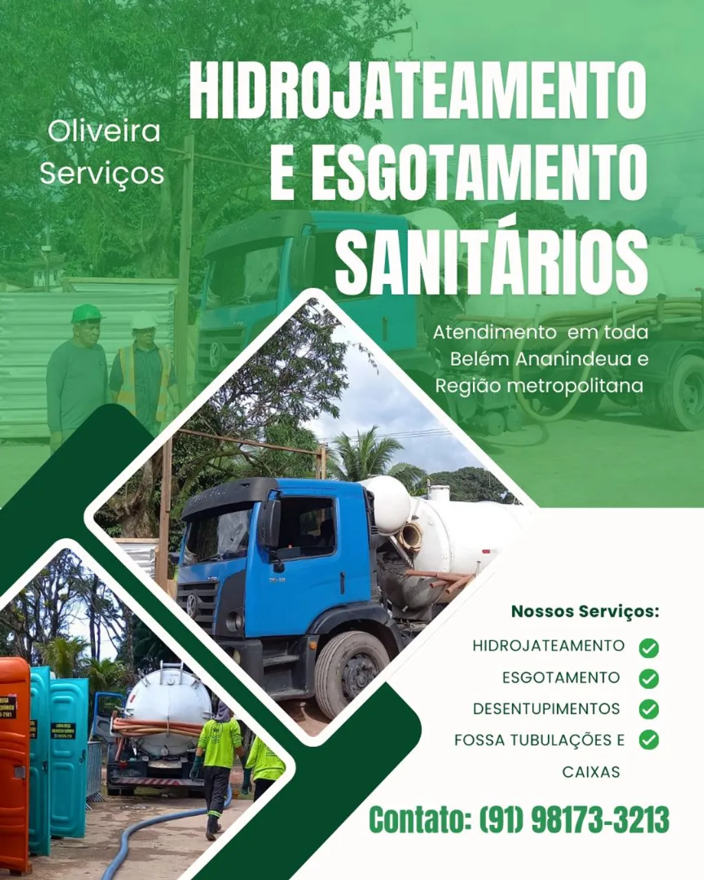 Limpa Fossa e Hidrojateamento 