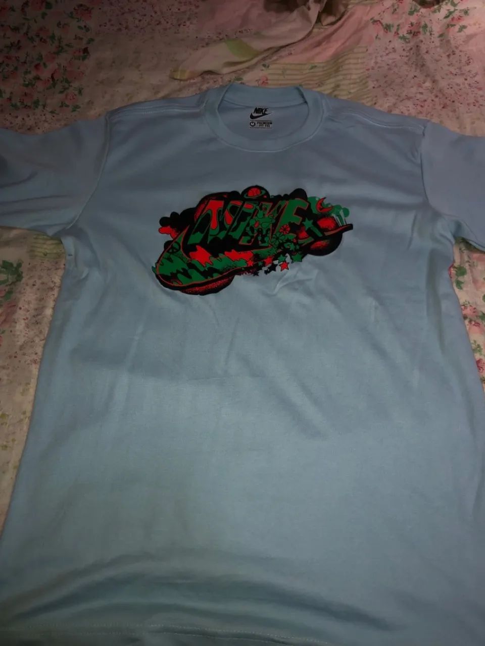 Camiseta Nike Estampada - Tamanho M - Foto 3