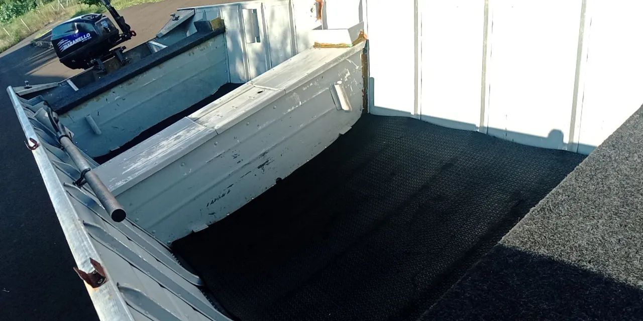 Conjunto 2014 Barco motor popa carreta rodoviária  - Foto 3