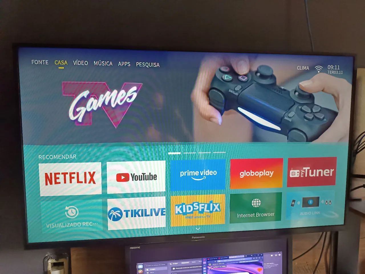 TV Panasonic Smart 4K 43pol